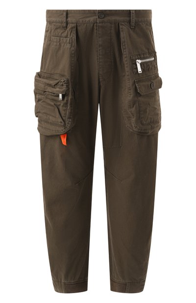 Мужские хлопковые брюки-карго DSQUARED2, арт. S74KB1027/S41794