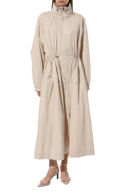 Хлопковый плащ со съемным капюшоном ISABEL MARANT ETOILE, арт. 24PMA0186FA-B1C01E, фото 3