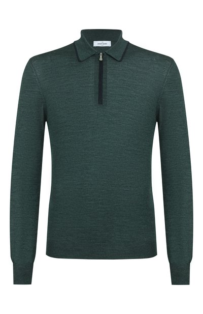 Мужская поло из шерсти и шелка GRAN SASSO, арт. 57146/13125