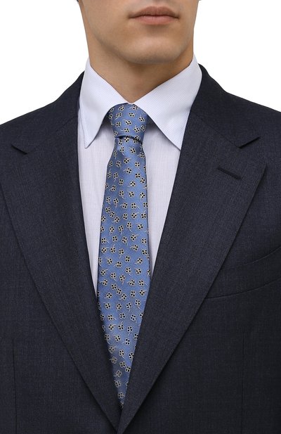 Шелковый галстук LANVIN, арт. 3221/TIE, фото 2