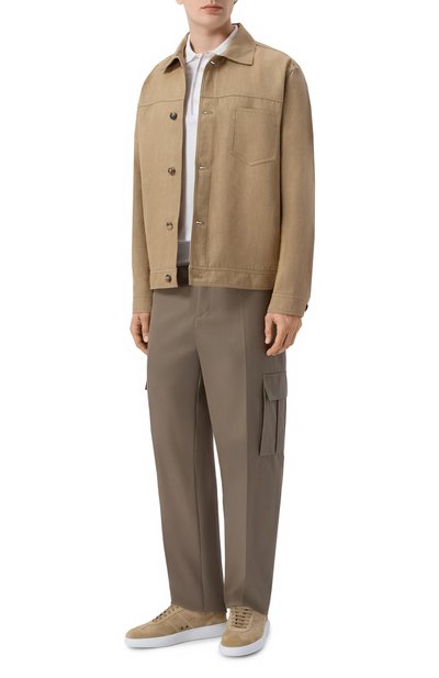 Льн яная куртка MVST, арт. M26.2PM.J008/F102 LINEN DENIM, фото 2
