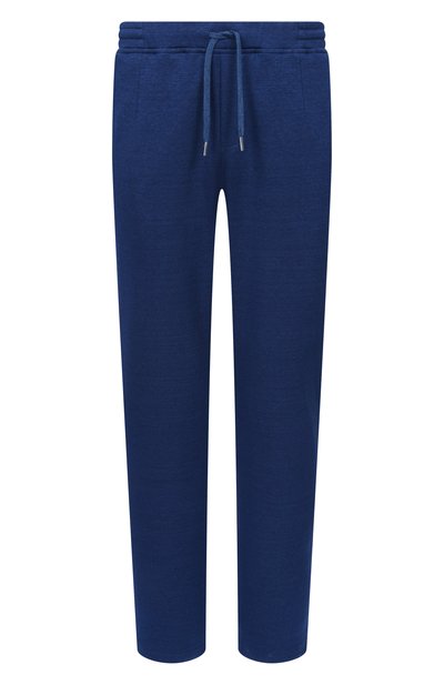 Мужские брюки из хлопка и льна CAPOBIANCO, арт. 20M704.DH00.