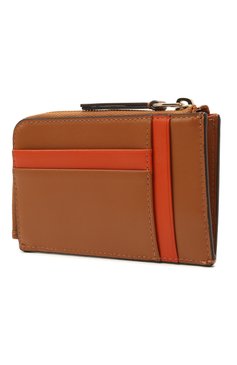 Женская кожаный футляр для ключей TOD’S коричневого цвета, арт. XAWENBFA300PXP | Фото 2 (Региональные ограничения белый список (Axapta Mercury): RU; Материал: Натуральная кожа; Нос: Не проставлено; Материал сплава: Проставлено)