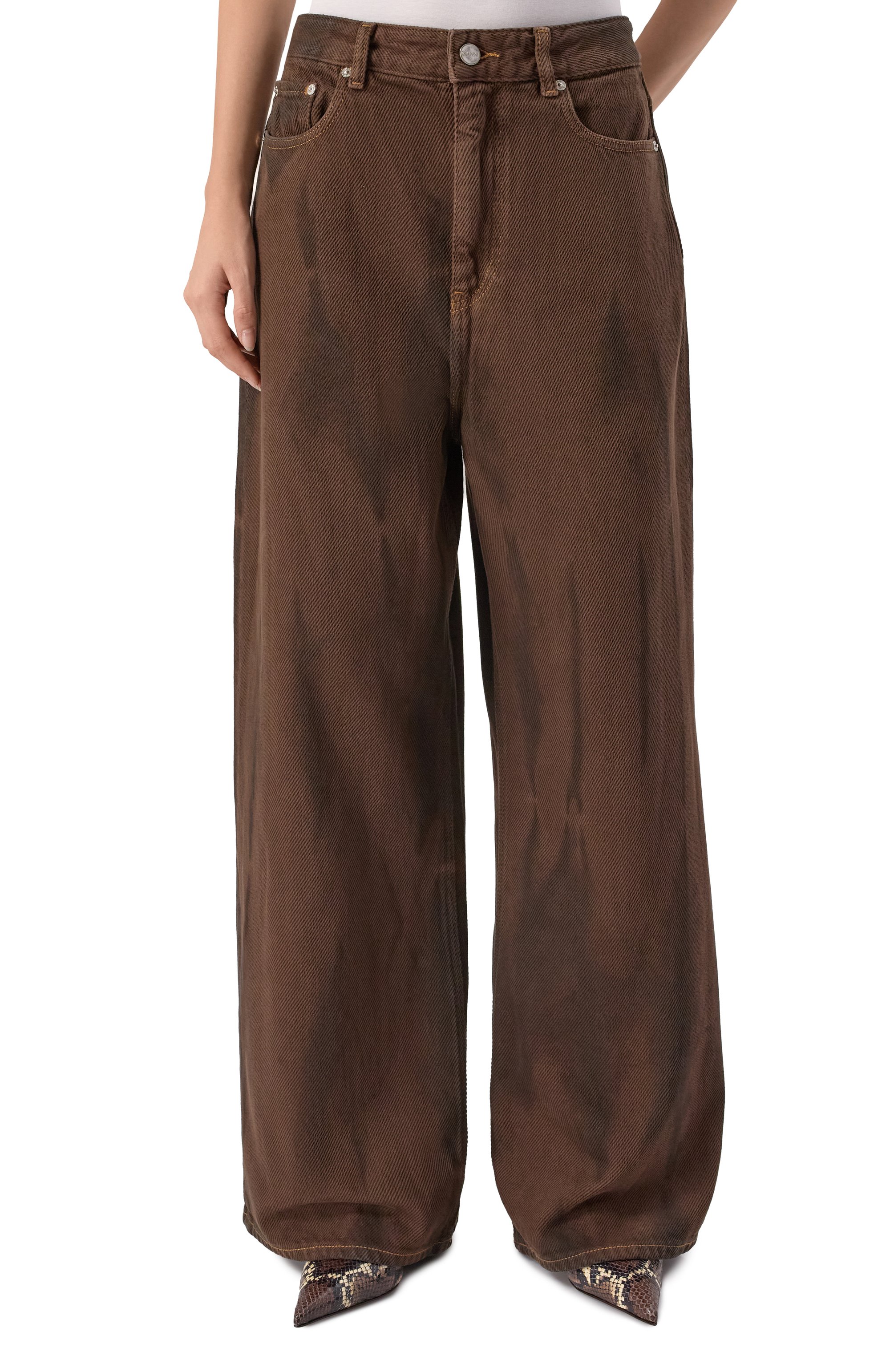 Джинсы GANNI, арт. J1737, фото 3