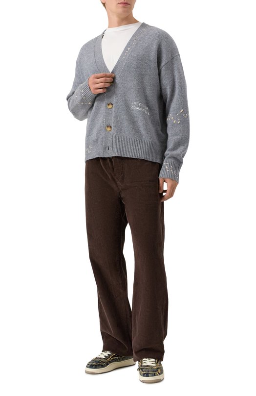Кардиган DOMREBEL M 0FFICE/KNIT CARDIGAN Серый  M 0FFICE/KNIT CARDIGAN Фото 2