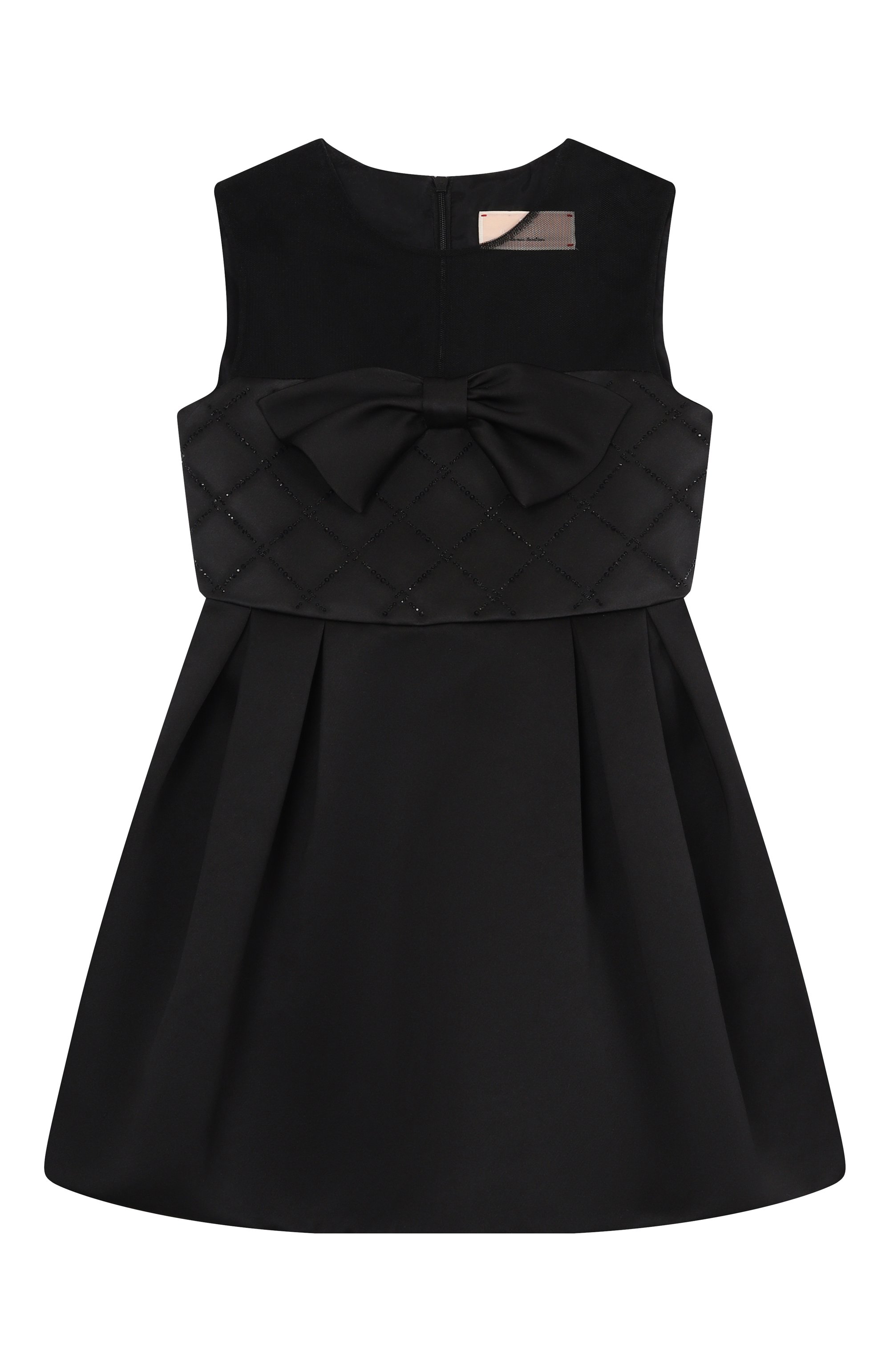 Атласное платье ELISABETTA FRANCHI LA MIA BAMBINA, арт. EFAB5790/RA016/4A-8A, фото 1