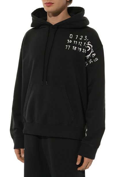 Хлопковое худи MM6, арт. SH2GU0012/M25004, фото 3