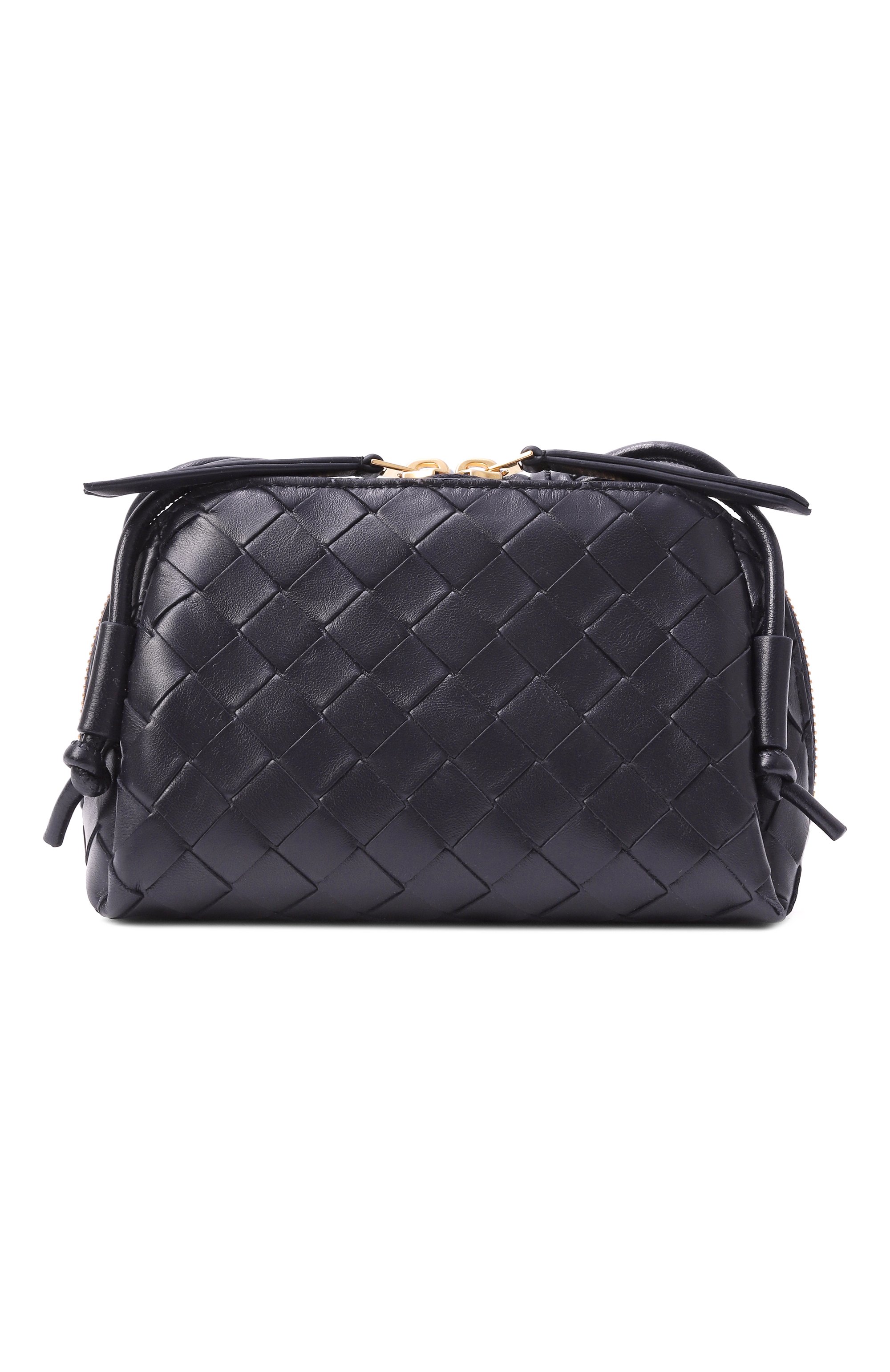 Сумка concert pouch BOTTEGA VENETA темно-синего цвета по цене 246500 руб., арт. 794258/VCPP1, фото 6 Сумка concert pouch BOTTEGA VENETA, арт. 794258/VCPP1, фото 6