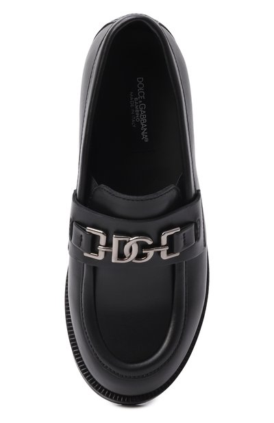 Кожаные лоферы DOLCE & GABBANA, арт. DA5319/A6M18, фото 4