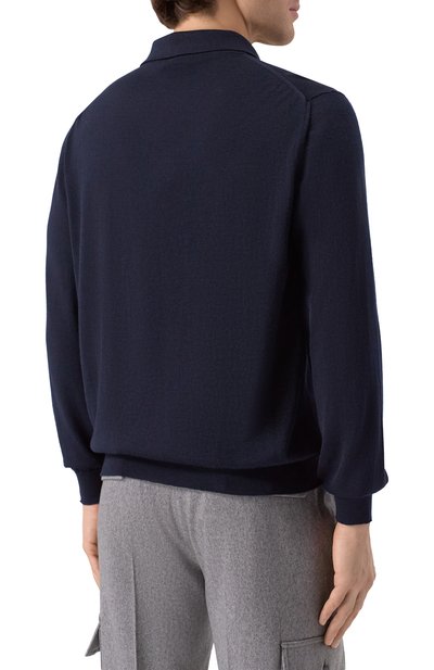 Поло из кашемира и шелка KITON, арт. UMKX05ZK4, фото 4