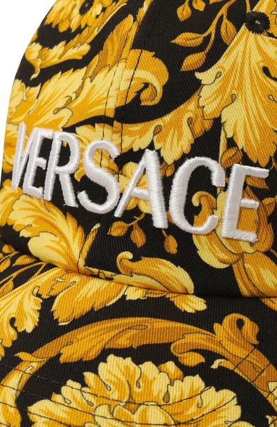Хлопковая бейсболка VERSACE, арт. 1012701/1A01281, фото 4
