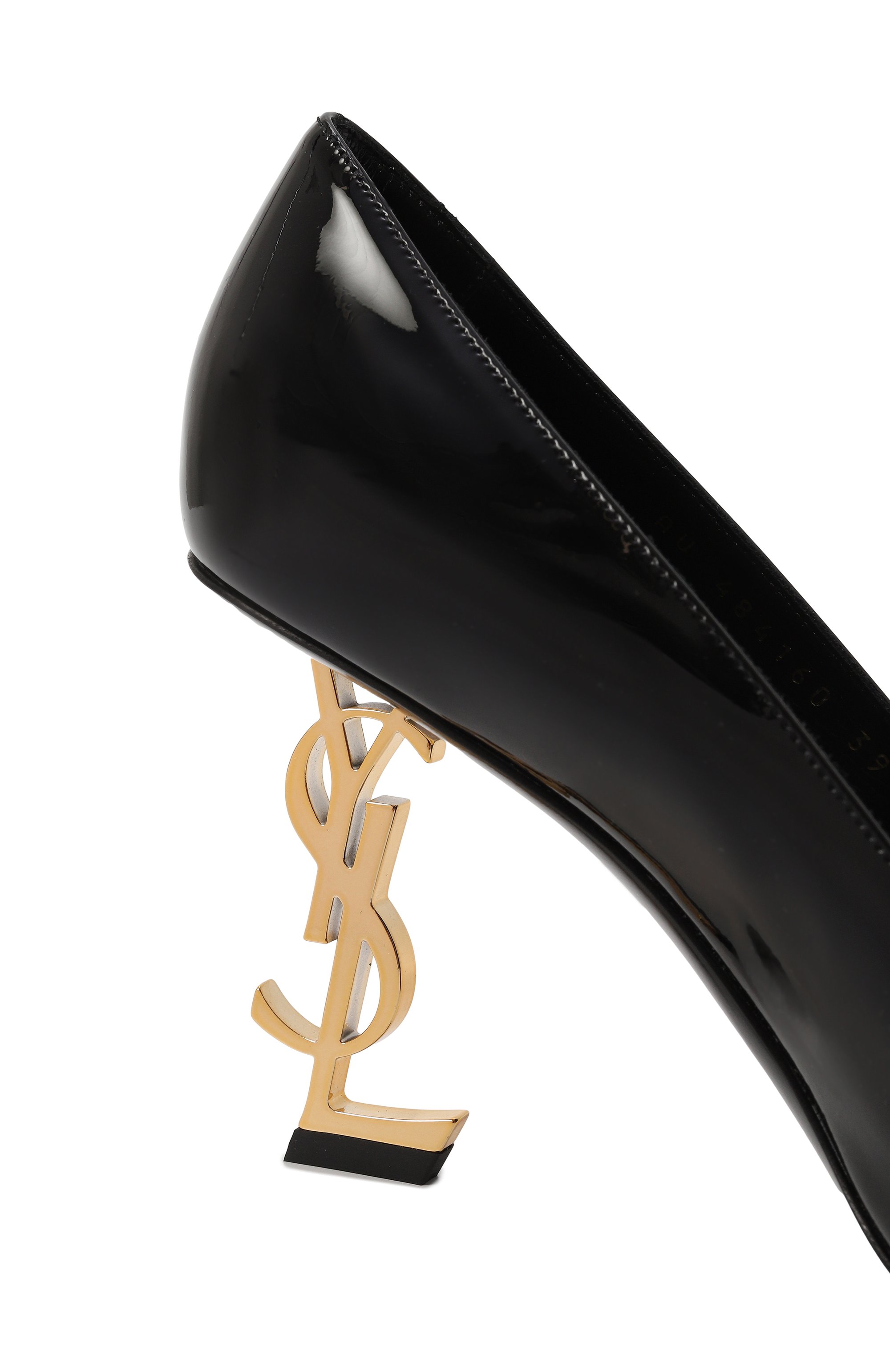 Кожаные туфли opyum SAINT LAURENT, арт. 4841600NPKK 1000, фото 7