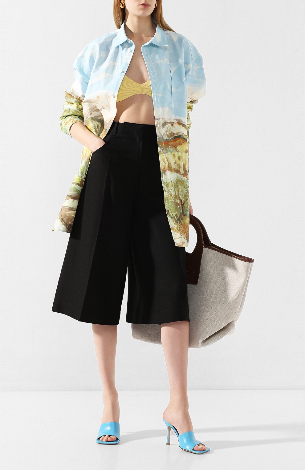 Топ из вискозы JACQUEMUS, арт. 201AC20/90210, фото 2