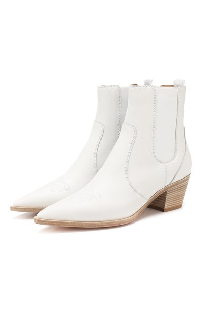 Кожаные ботильоны austin GIANVITO ROSSI, арт. G70343.45CU0.VIPBIAN, фото 1