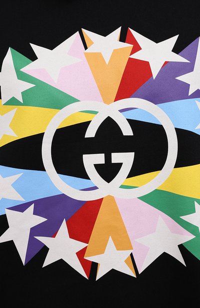 Хлопковое худи GUCCI, арт. 646953/XJDNJ, фото 5