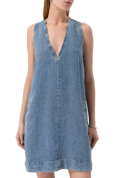 Джинсовое платье 7 FOR ALL MANKIND, арт. 7U031U03AIA, фото 3