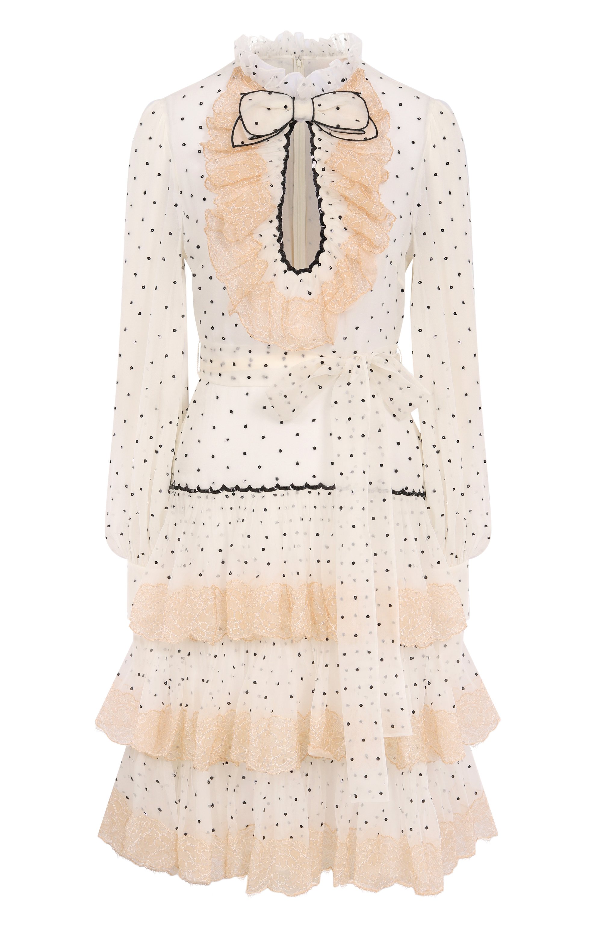 Шелковое платье VALENTINO, арт. 6B0VAD40/93M, фото 1