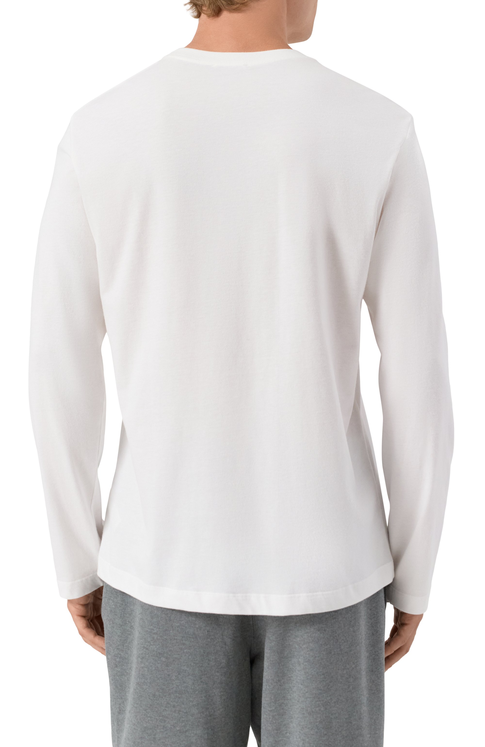 Хлопковый лонгслив 12 STOREEZ, арт. 131080, фото 4