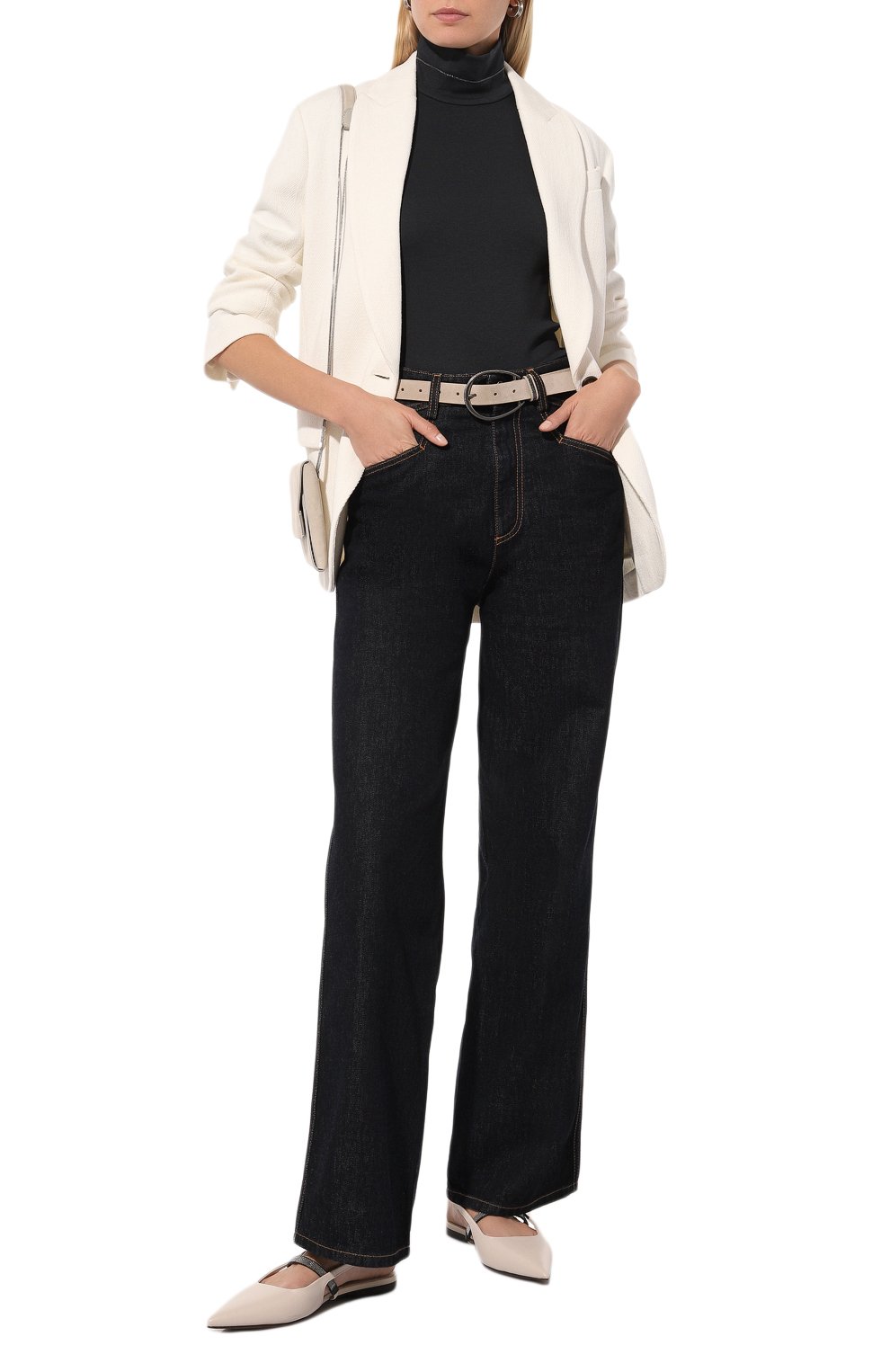 Хлопковая водолазка BRUNELLO CUCINELLI, арт. M0TC8EL504, фото 2