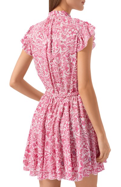 Платье из вискозы POUPETTE ST BARTH, арт. WL5R26NVPTWI, фото 3