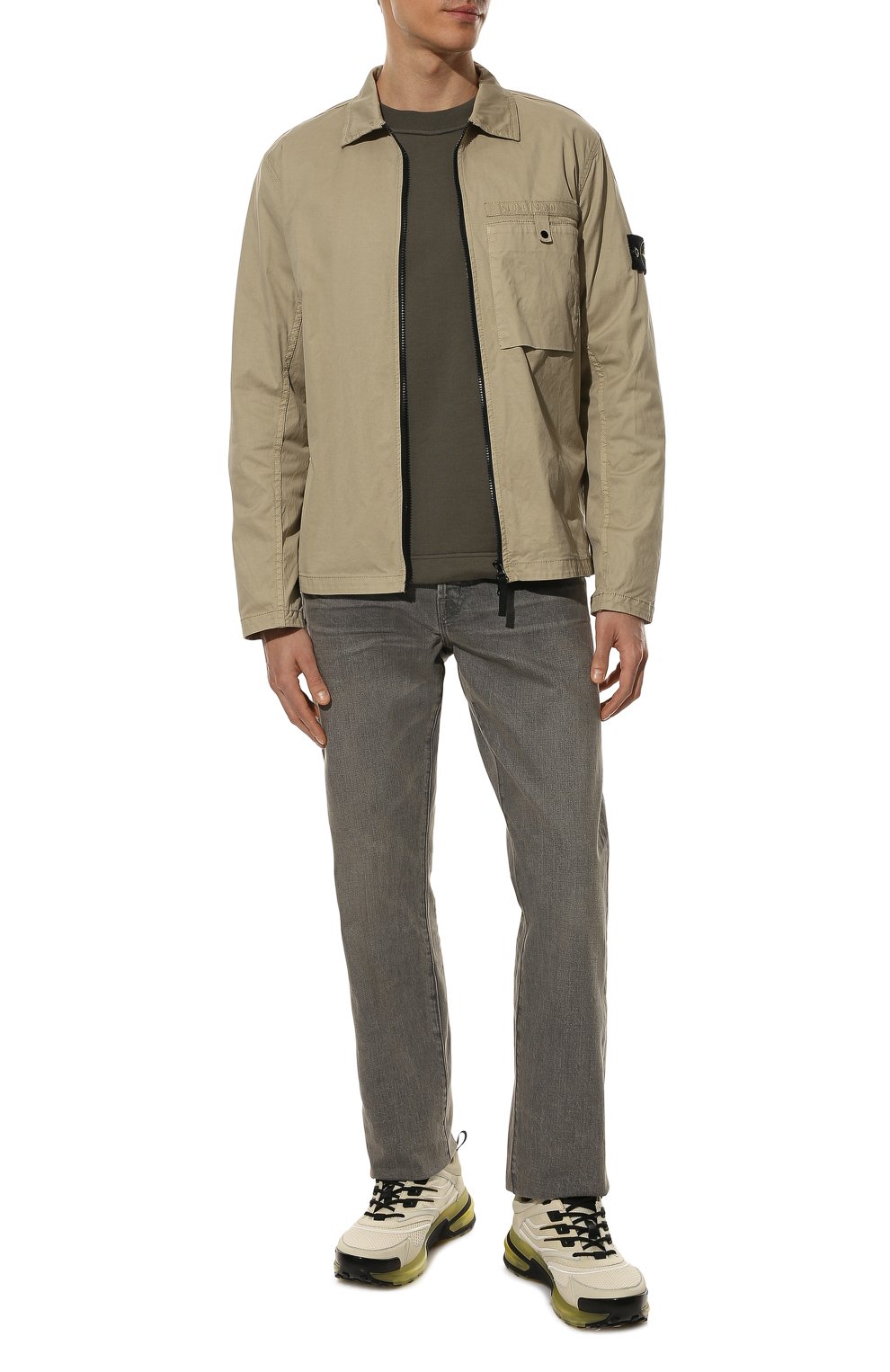 Хлопковая куртка STONE ISLAND, арт. 761512619, фото 2