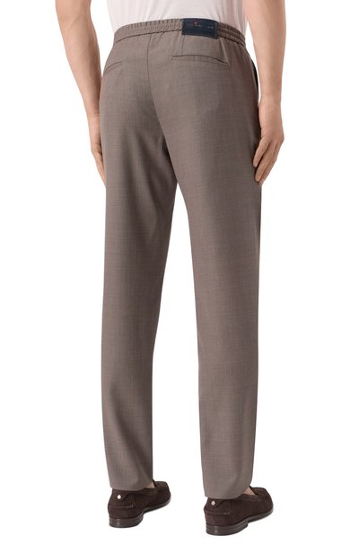 Шерстяные брюки KITON, арт. UP1LACK0629F06, фото 4