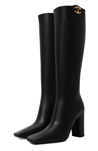 Женские кожаные сапоги vlogo the bold edition VALENTINO, арт. 5W2S0JU9/EEY