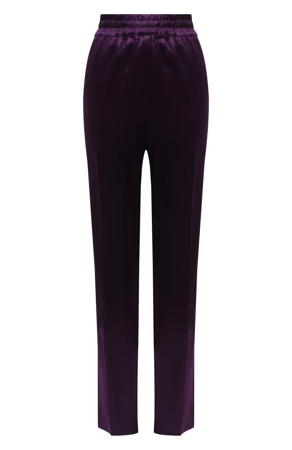 Брюки из вискозы DRIES VAN NOTEN фиолетового цвета по цене 47800 руб., арт. 202-10902-1042, фото 1 Брюки из вискозы DRIES VAN NOTEN, арт. 202-10902-1042, фото 1