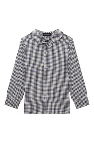 Хлопковая рубашка MONNALISA, арт. 28D300