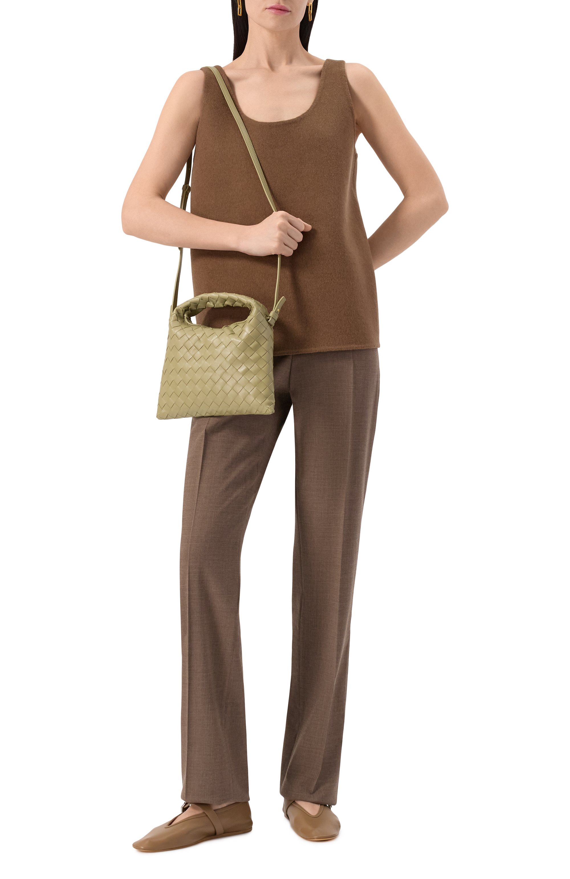 Сумка hop mini BOTTEGA VENETA, арт. 777586/V3IV1, фото 7