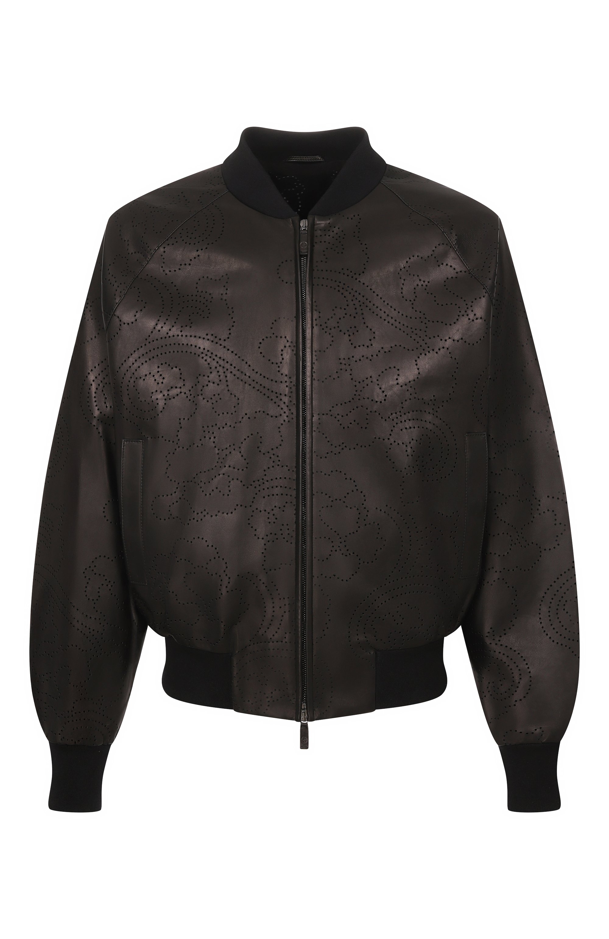 Кожаный бомбер GIORGIO ARMANI, арт. GM003286/AF25013, фото 1