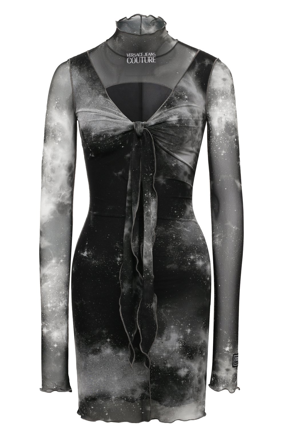 Платье VERSACE JEANS COUTURE, арт. 73HA0903-73DP903 TULLE ST PRINT SPACE/JS107, фото 1