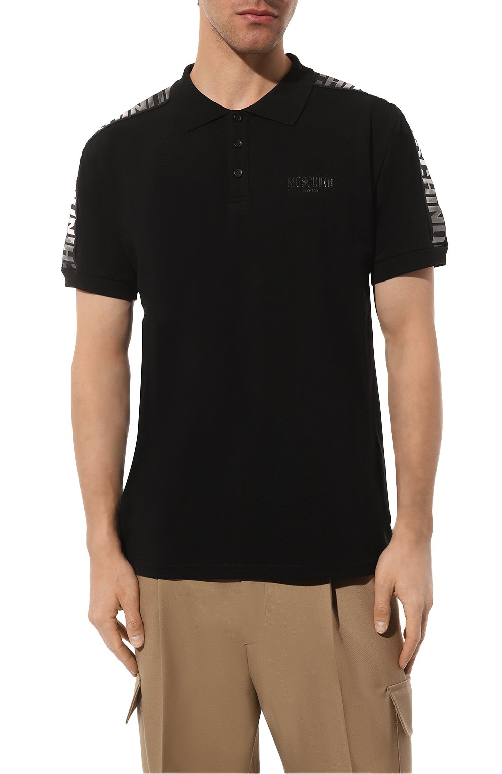 Хлопковое поло MOSCHINO, арт. A1604/9309, фото 3