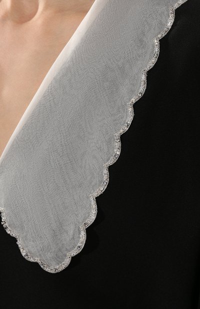 Шелковая блузка MIU MIU, арт. MK1575-102-F0002, фото 5