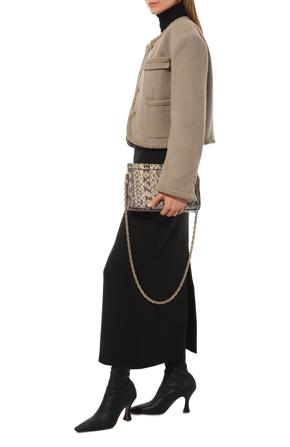 Сумка ophidia small из кожи змеи GUCCI, арт. 503877 LOO0G, фото 7