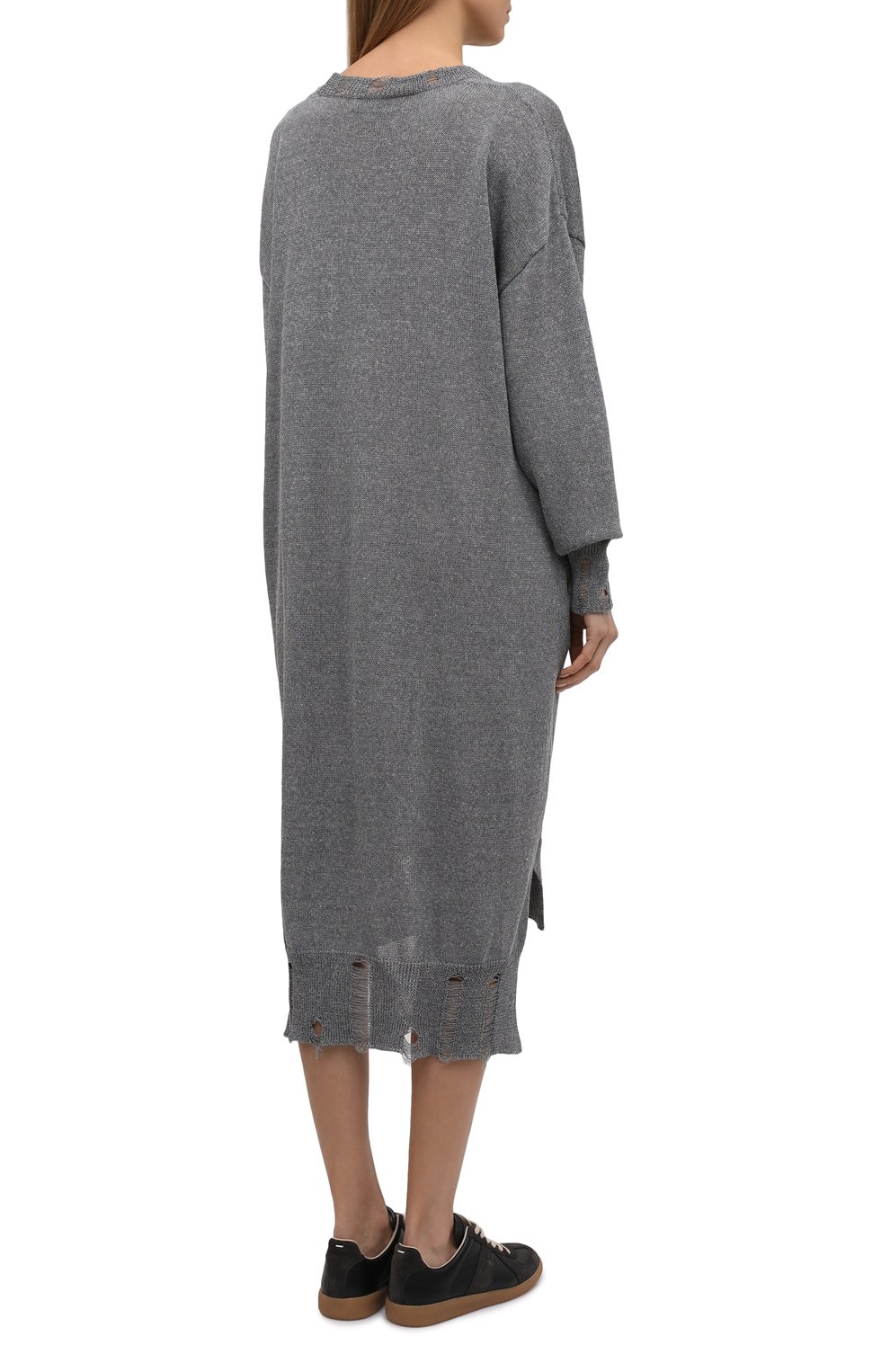 Платье из хлопка и льна Y`S, арт. YQ-K74-049, фото 4