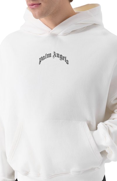 Хлопковое худи PALM ANGELS, арт. PMBB17EF25FLE004, фото 5