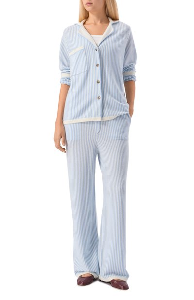 Рубашка из шерсти и кашемира ALLUDE, арт. 255/17750, фото 2