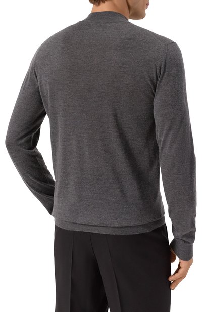 Водолазка из кашемира и шелка FEDELI, арт. MU007090, фото 4