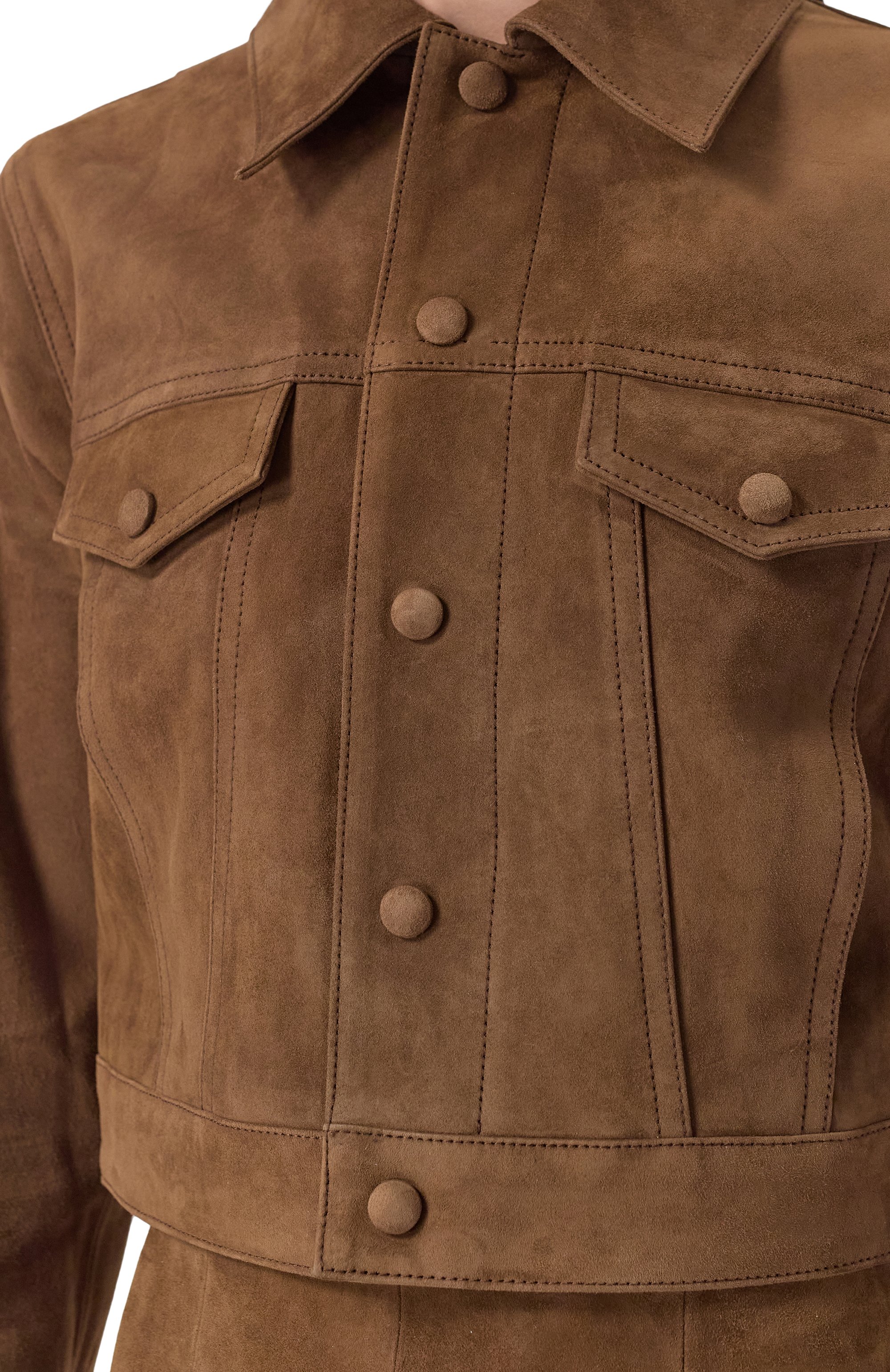 Замшевая куртка JACOB LEE, арт. WLJ076SS25DC, фото 5