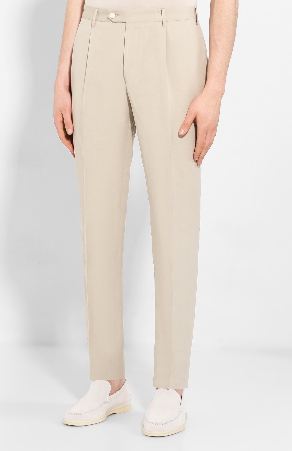 Костюм из смеси льна и шелка CORNELIANI, арт. 85NY64-0114001/92, фото 4