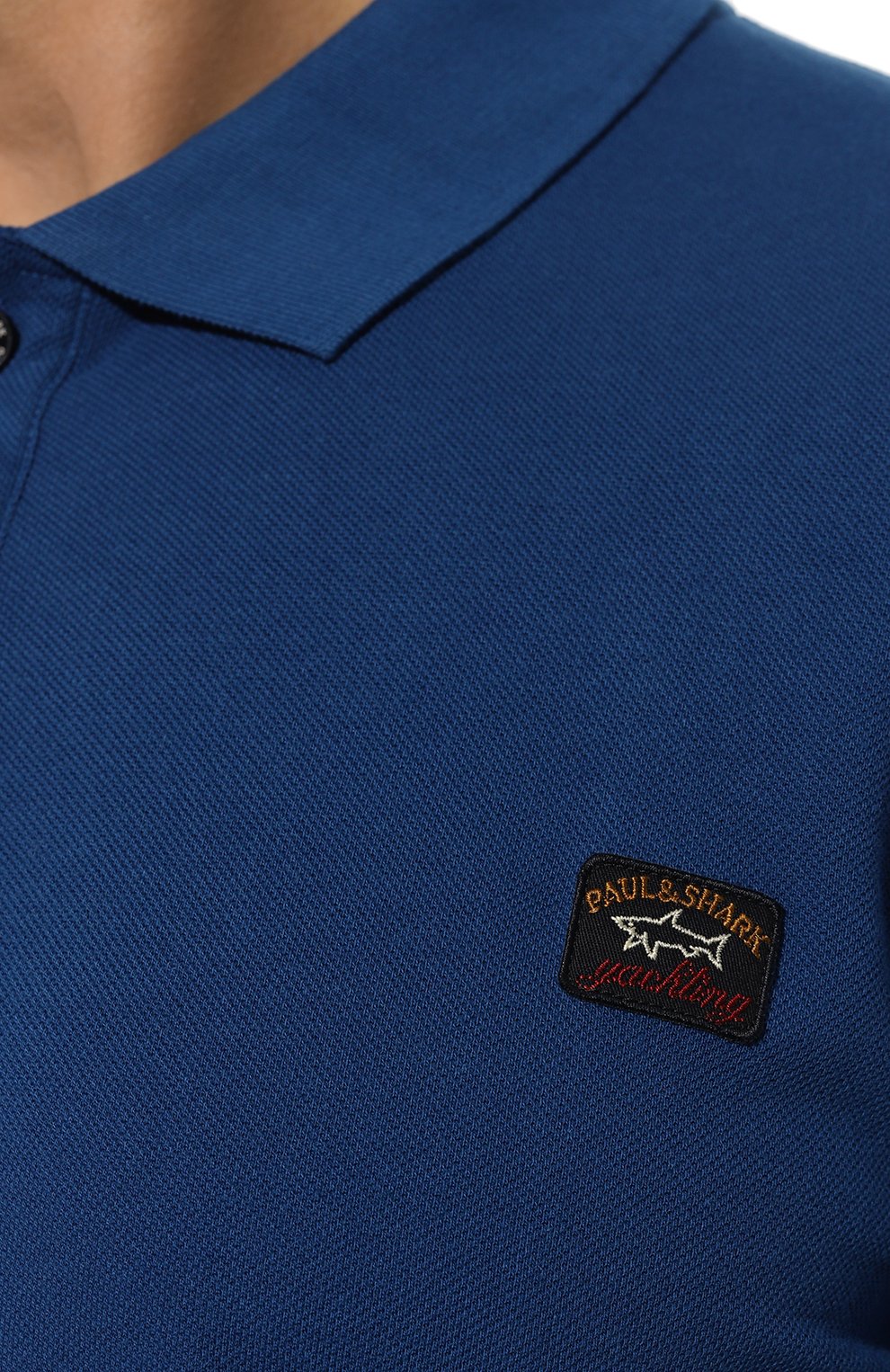 Хлопковое поло PAUL&SHARK, арт. C0P1001/3XL-6XL, фото 5