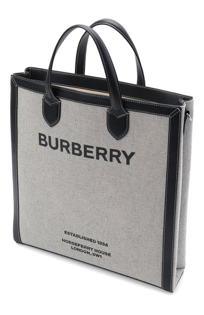 Текстильная сумка-тоут horseferry BURBERRY, арт. 8037936, фото 4