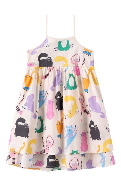 Хлопковый сарафан STELLA MCCARTNEY, арт. TW1C42, фото 2