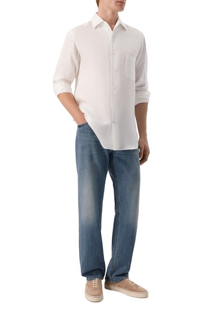 Мужская льняная рубашка LORO PIANA, арт. FAF2545