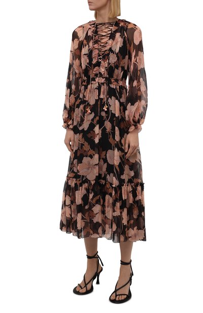 Шелковое платье ZIMMERMANN, арт. 2047DC0N, фото 3