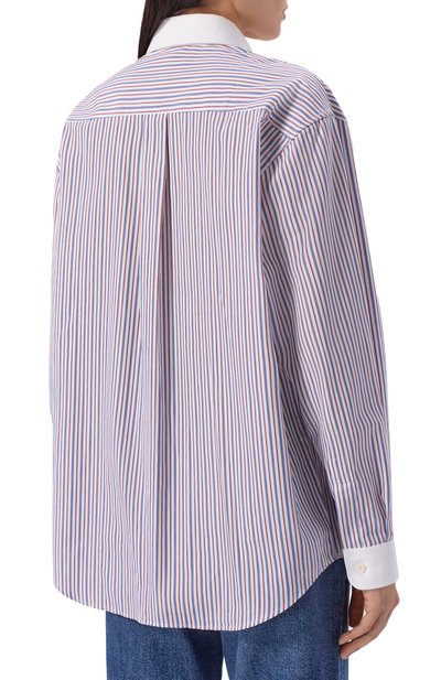 Хлопковая рубашка SPORTY AND RICH, арт. SI011508302ST233, фото 4