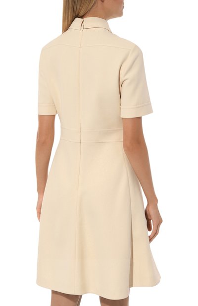 Платье из шелка и шерсти GUCCI, арт. 649568 ZAD88, фото 4