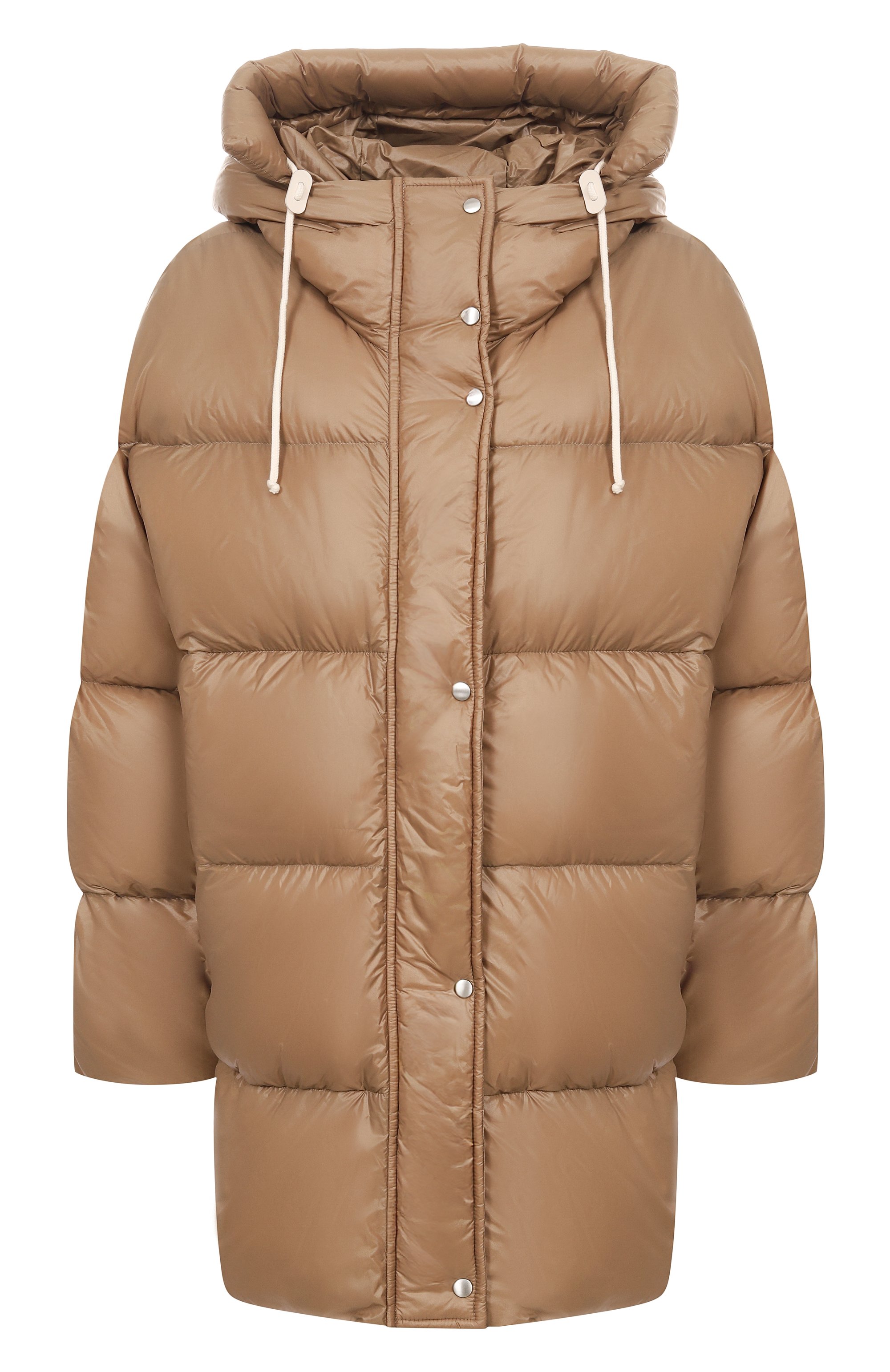 Пуховик JIL SANDER бежевого цвета по цене 393000 руб., арт. J40AF0183/J70007, фото 1 Пуховик JIL SANDER, арт. J40AF0183/J70007, фото 1