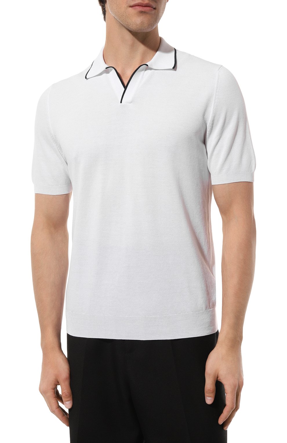 Хлопковое поло  GRAN SASSO, арт. 57157/20642, фото 3